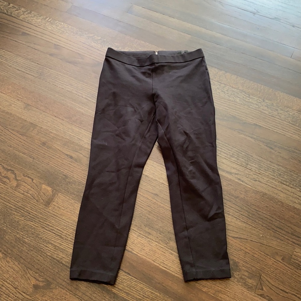 J. Crew Pixie Pant Black M Medium Euc - image 1